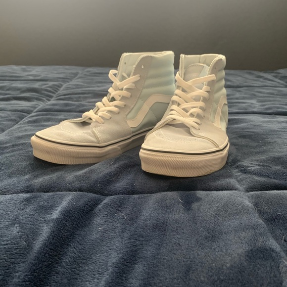 vans sk8 hi light blue